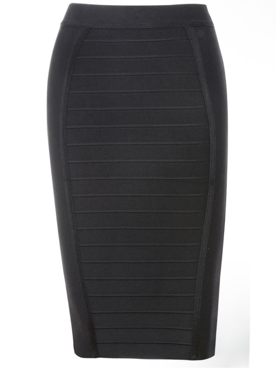 House of CB Dresses & Skirts - HOUSE OF CB SORCHA Black Knee Length Pencil Skirt